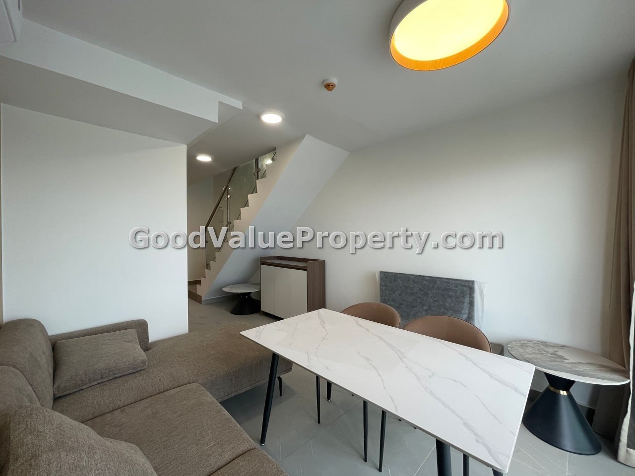 Urban-Village-2-loft-2-bedrooms-condo_003 2 bedrooms, 2 floors loft at Urban Village 2